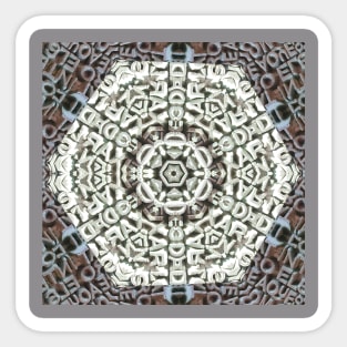 Barcelona Sagrada Familia Mandala Sticker